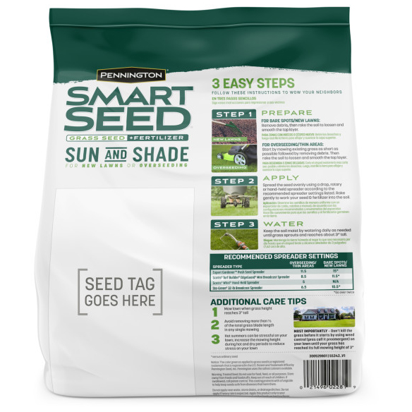 Pennington Smart Seed Sun and Shade Grass Mix