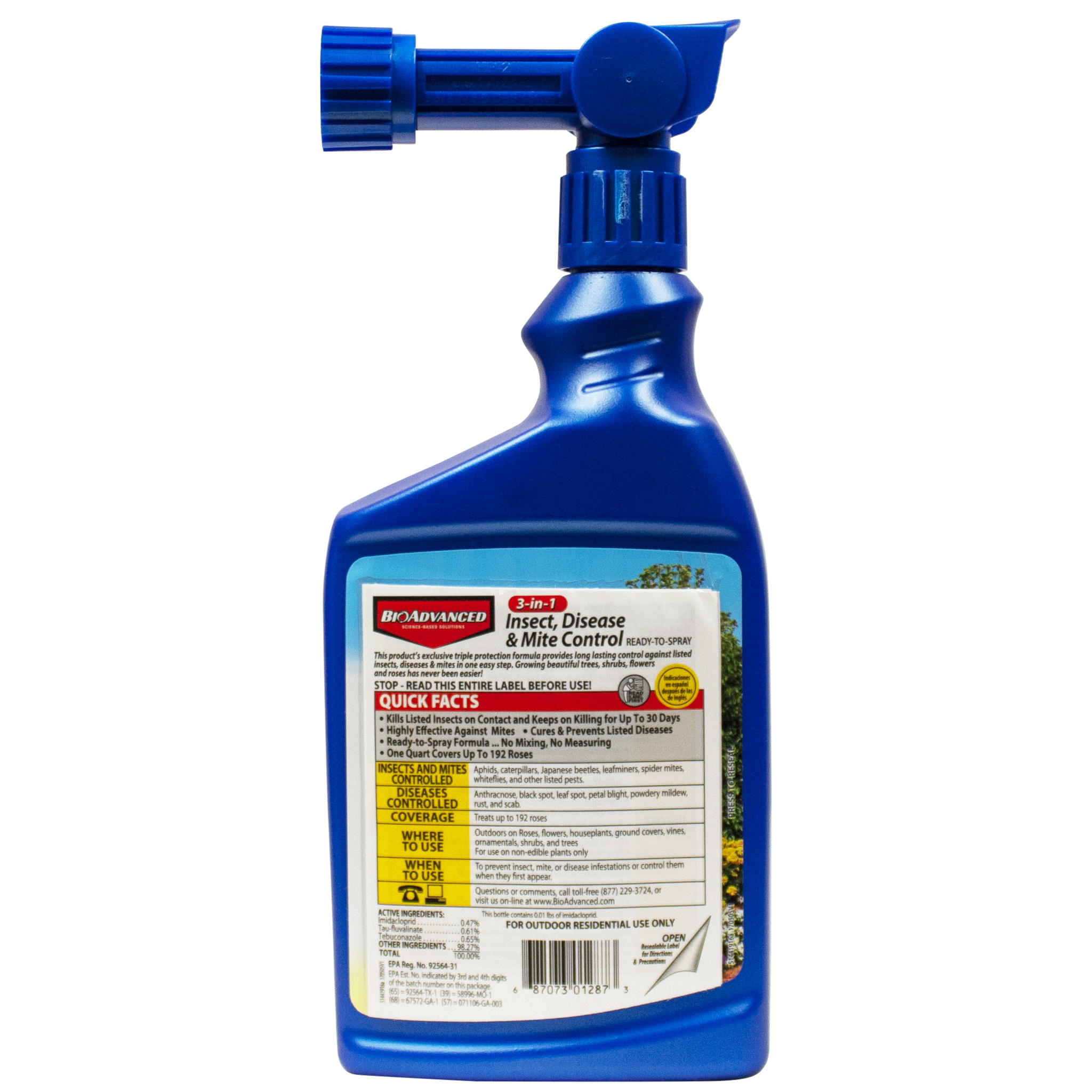 Bio Advanced 3-in-1 Insect Disease & Mite Control Concentrate - Thumbnail 3