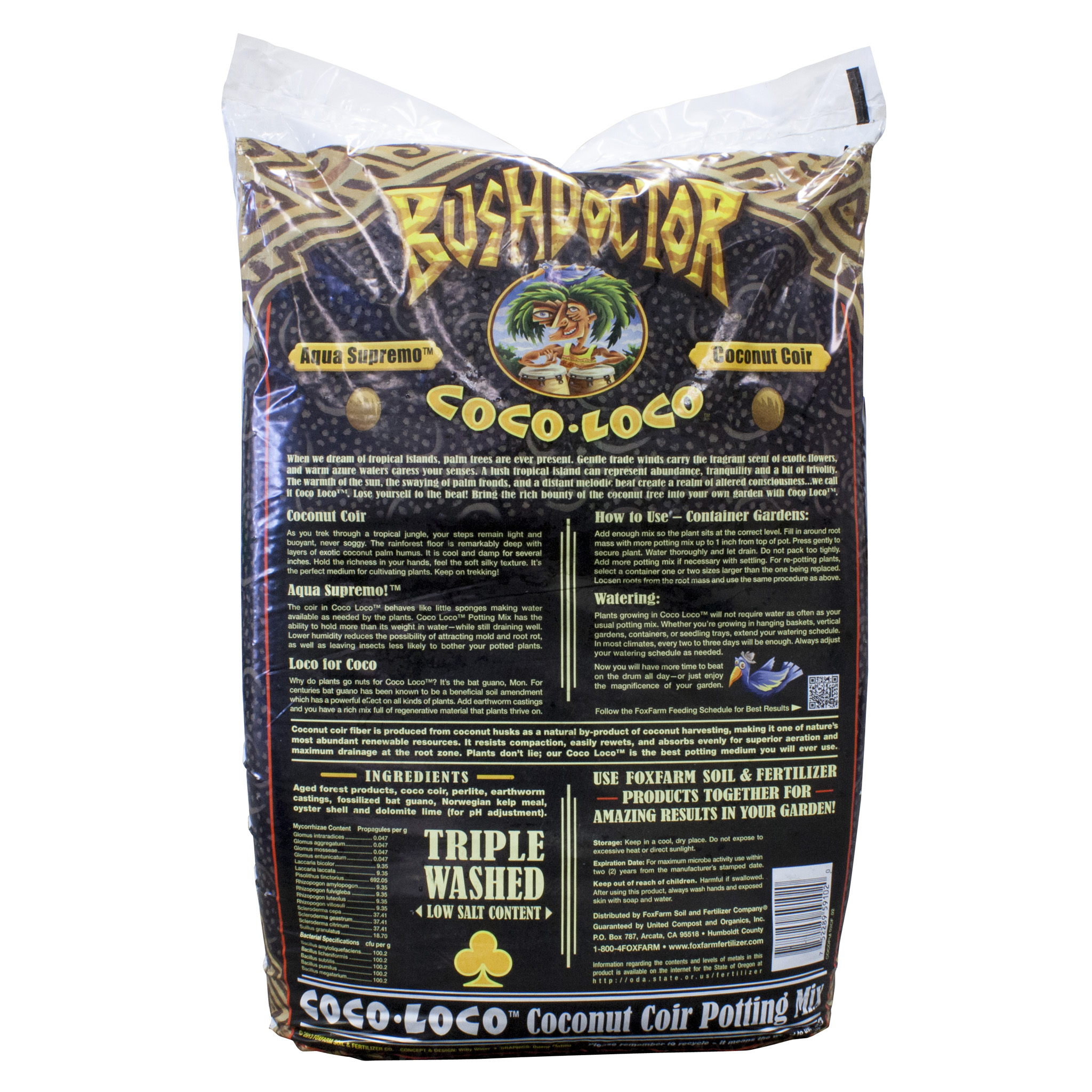 Foxfarm Bush Doctor Coco Loco Potting Mix - Thumbnail 4