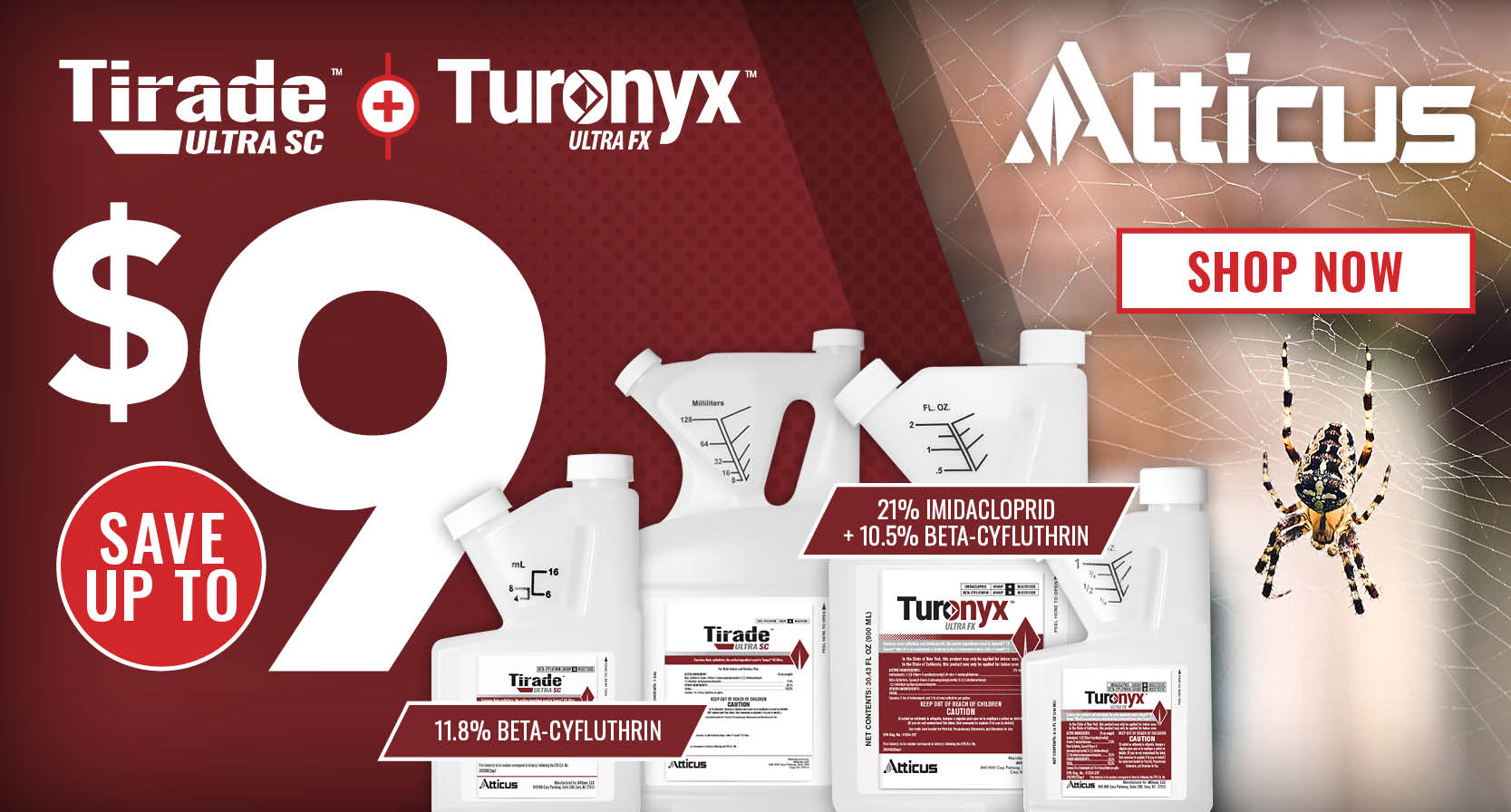 Save up to $9 Off Tirade Ultra SC and Turonyx Ultra FX