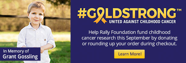 #GOLDSTRONG for Childhood Cancer Awareness Month