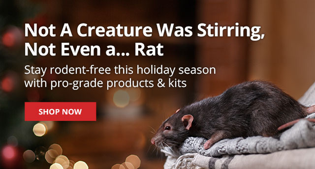 Stay Rodent-Free This Holiday Season with Pro-Grade Products & Kits - |SHOP NOW|