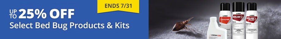 Sale Ends 7/31 – Save up to 25% off select bed bug kits and products - Shop Now