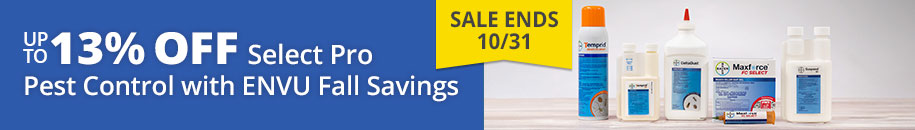 Up To 13% Off Select ENVU Professional Pest Control – Sale Ends 10/31