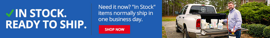 In Stock. Ready To Ship.