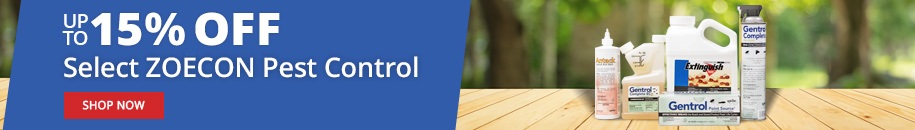 Up to 15% off select ZOECON Pest Control - Shop Now
