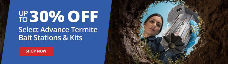 Up to 30% off Select Advance Termite Bait Stations & Kits - Shop Now