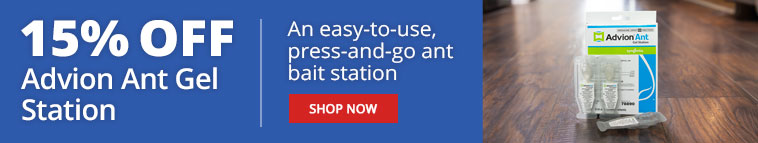 15% OFF Advion Ant Gel Station An easy-to-use, press-and-go ant bait station - SHOP NOW