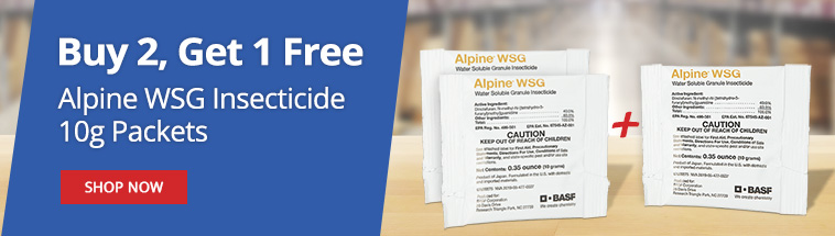 Buy 2, Get 1 Free Alpine WSG Insecticide 10g Packets - Shop Now