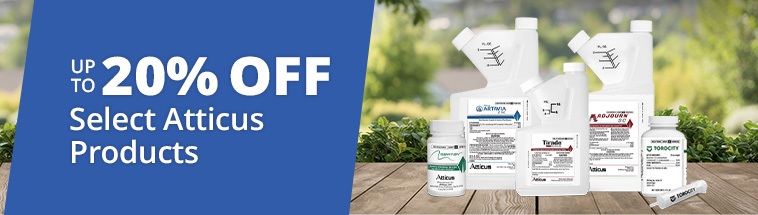 Up to 20% off select Atticus Products - Limited Time Savings on Proven Lawn, Garden and Pest Control Products - shop now