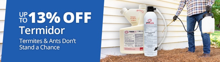 13% Off Termidor - Termites & Ants Don't Stand a Chance