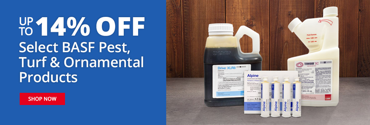 Up To 14% OFF Select BASF Pest, Turf & Ornamental Products - Shop Now