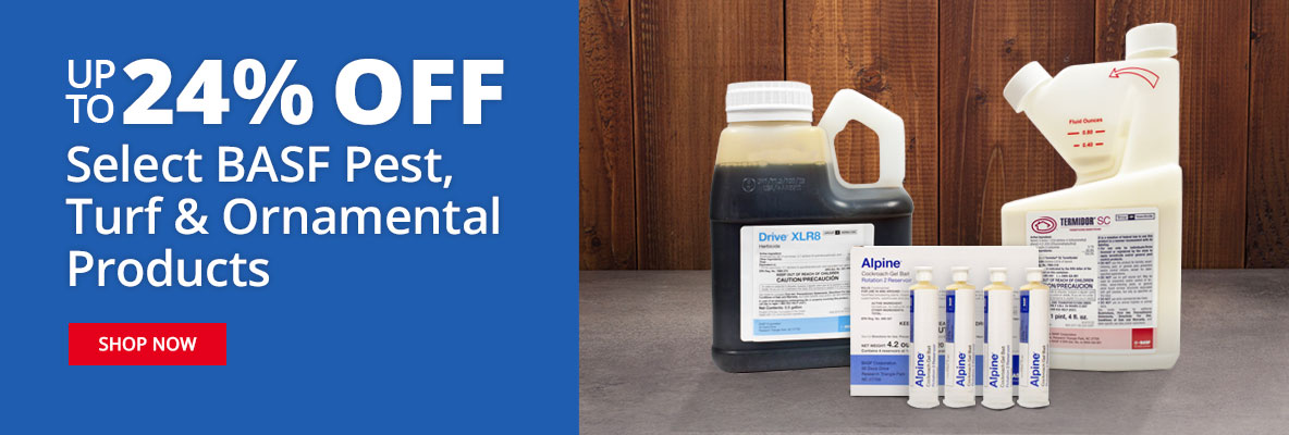 Up to 24% Off Select BASF Pest, Turf and Ornamental Products