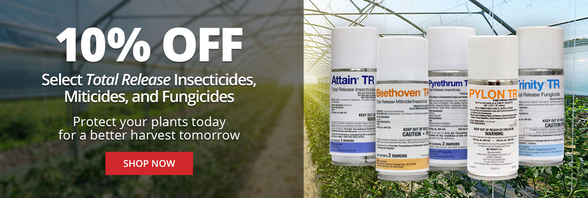 Save 10% Off on Select Total Release Insecticides, Miticides, and Fungicides from BASF