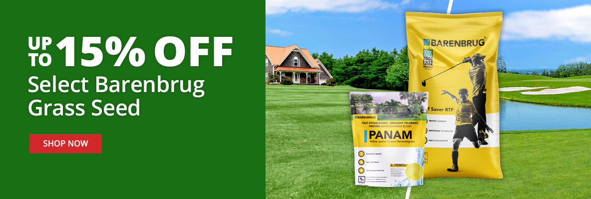 Up to 15% Off Select Barenbrug Grass Seed - Shop Now