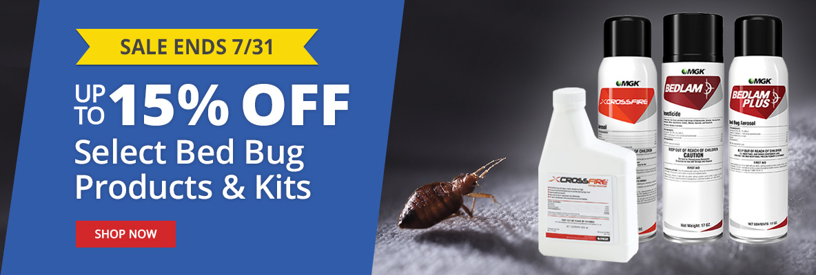 SALE ENDS 7/31 - Up to 15% Off Select Bed Bug Products & Kits - SHOP NOW