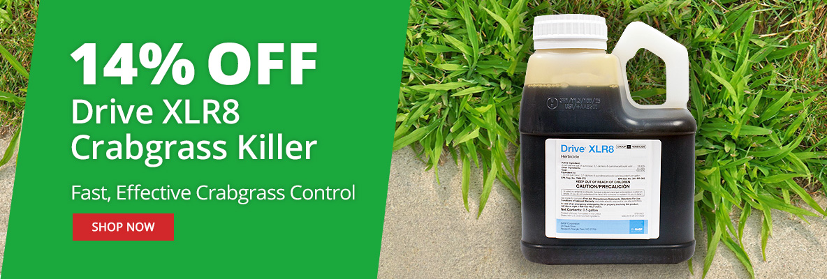 14% Off Drive XLR8 Crabgrass Killer. Fast, Effective Crabgrass Control - Shop Now