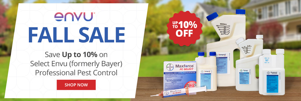 envu Fall Sale - Save Up to 10% on Select Envu (formerly Bayer) Professional Pest Control
