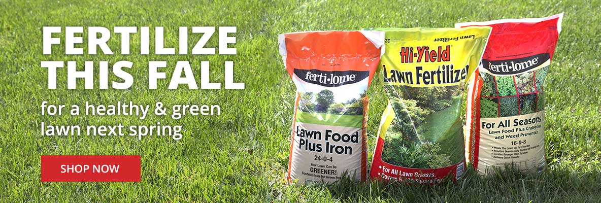 Fertilize this Fall for a healthy spring