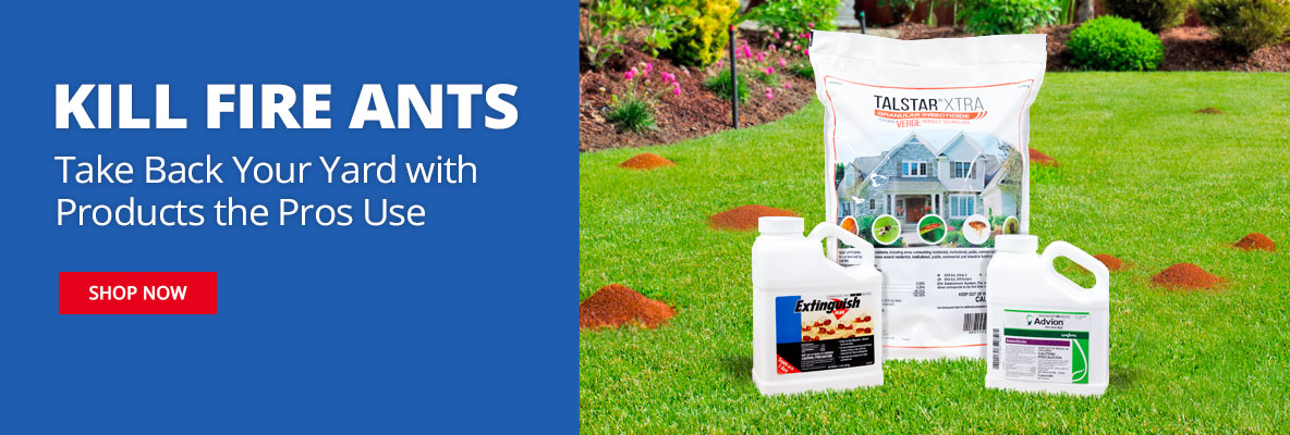 Kill Fire Ants - Take Back your Yard with Products the Pros Use - SHOP NOW