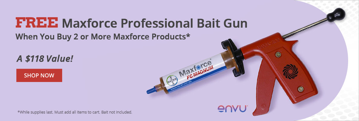 Get a FREE Maxforce Professional Bait Gun When You Buy 2 or More Maxforce Products (must add all items to the cart)