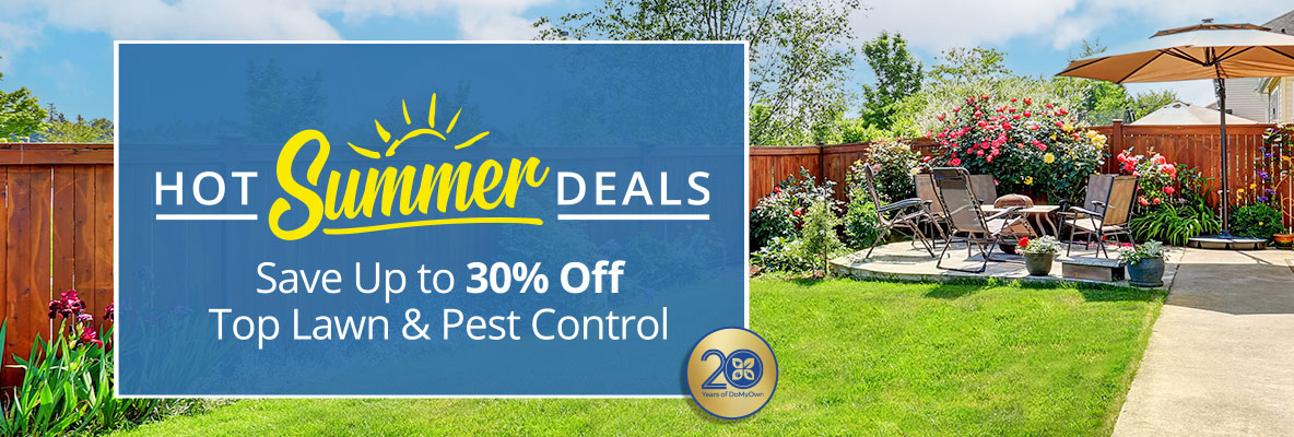 Hot Summer Deals -Save up to 30% Off Top Lawn & Pest Control