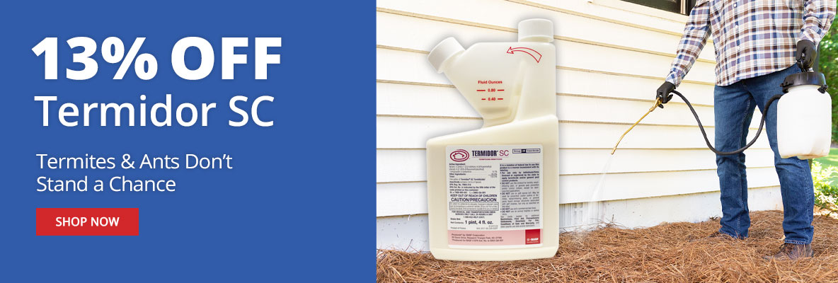 Termites and Ants don't stand a chance. Termidor SC Save 13% Off - Shop Now