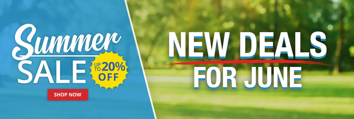New Deals for June! Up To 20% OFF - Summer Sale - Shop Now