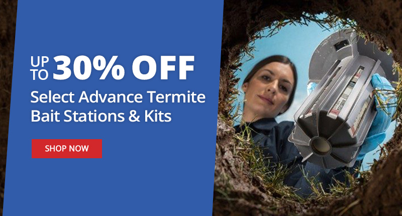 Up to 30% off Select Advance Termite Bait Stations & Kits - Shop Now