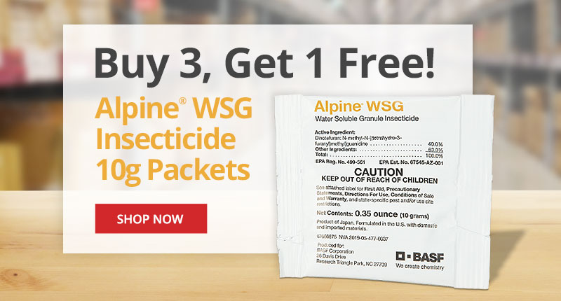 Hot Deal Buy 3, Get 1 Free Alpine WSG 10G Packets