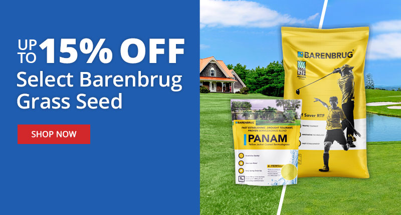 Up to 15% Off Select Barenbrug Grass Seed