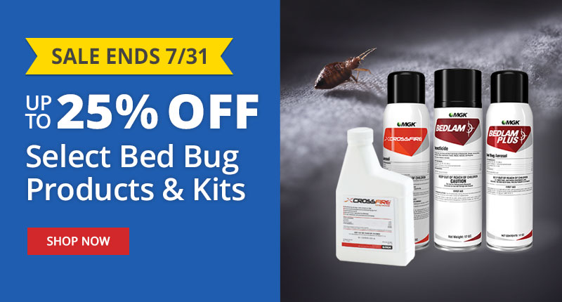 Sale Ends 7/31 - Save up to 25% off select bed bug kits and products - Shop Now