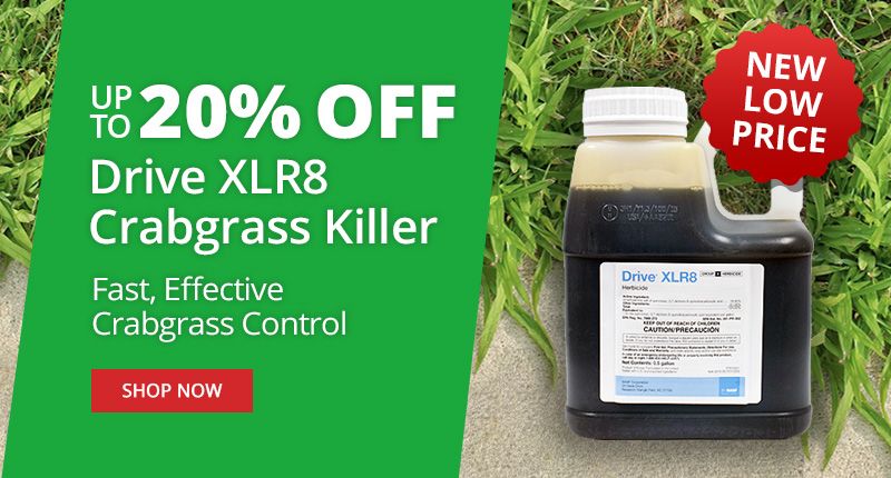 UP TO 20% Off Drive XLR8 Crabgrass Killer. Fast, Effective Crabgrass Control - Shop Now
