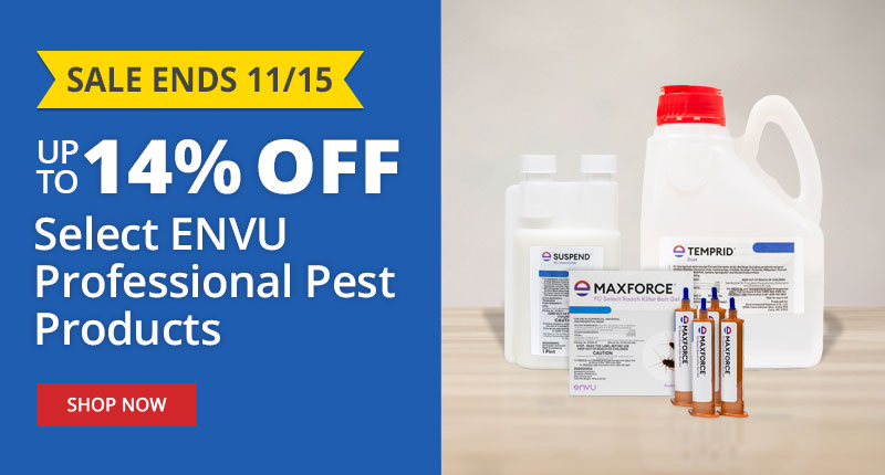 Sale Ends 11/15 - Up to 14% Off Select ENVU Professional Pest Control - Shop Now