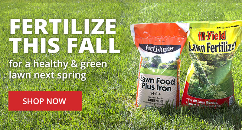 Fall Fertilizers to fertilize this fall