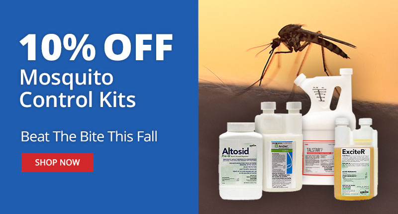 10% Off Mosquito Control Kits -Beat The Bite This Fall