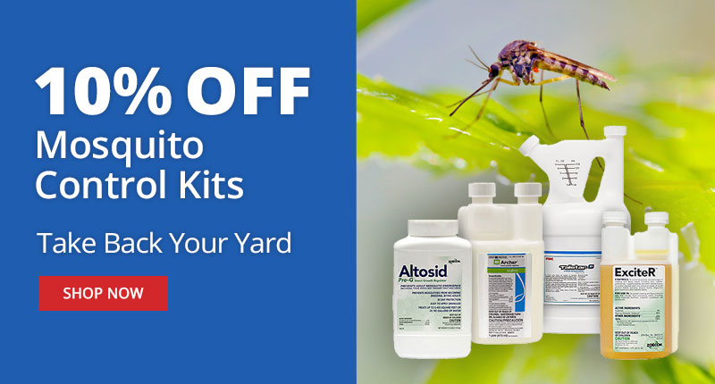 10% OFF Mosquito Control Kits - Take Back Your Yard - Shop Now