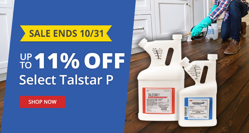 Sale Ends 10/31 - Up to 11% off Select Talstar P. Trusted, long-lasting control of over 75 pests - Shop Now