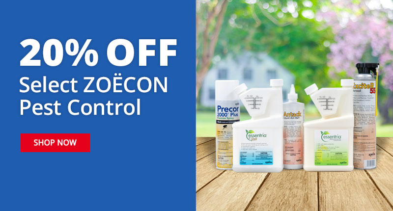 Save 20% on Zoecon Pest Control