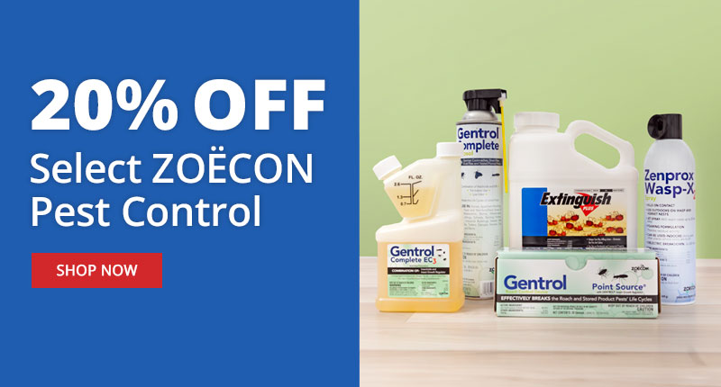 20% Off Select Zoecon Pest Control