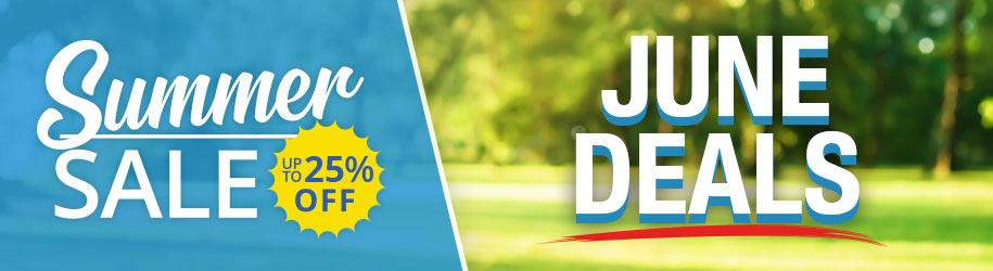 New Deals for June - Up To 25% OFF