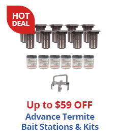 Hot Deal - Up to $59 Off Advance Termite Bait Stations and Kits