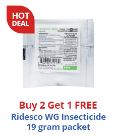 Hot Deal - Ridesco WG packet (19 g): Buy 2 packets Get 1 packet FREE. Must add 3 packets to the carte