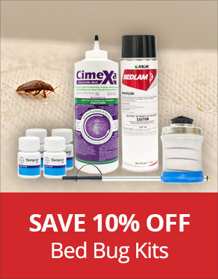 Save 10% off bed bug kits