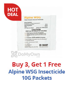 Hot Deal Buy 3, Get 1 Free Alpine WSG 10G Packets