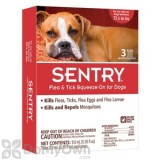 Sentry Flea and Tick Squeeze On for Dogs 33-66 lbs.