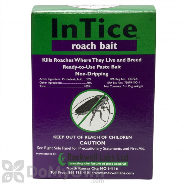 InTice Roach Bait - (5 x 35 g syringes) (IRBP535)