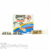 Grant\'s Kills Ants & Roaches Bait Syringe with 2 Fillable Bait Stations