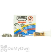 Grant's Kills Ants & Roaches Bait Syringe with 2 Fillable Bait Stations