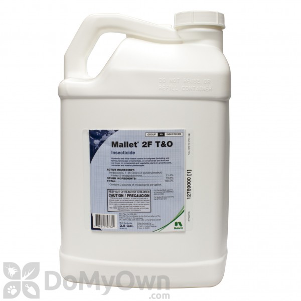 Mallet 2F T&O Insecticide - 2.5 gal.